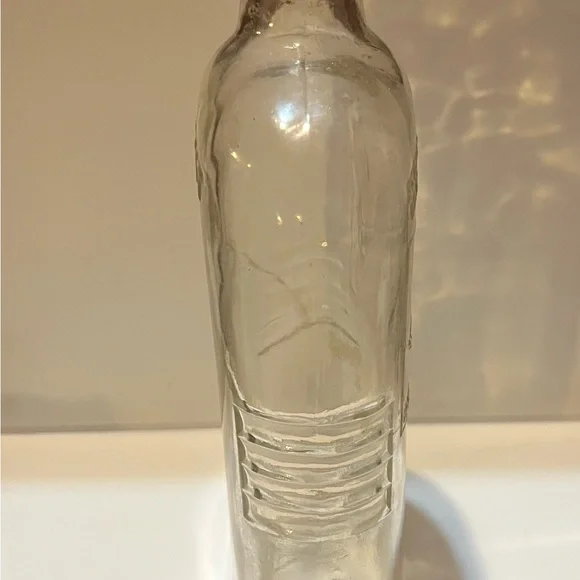 Lincoln Inn Whiskey Flask Vintage Etched Bottle Dominion Glass Montreal 1930’s - Picture 7 of 7